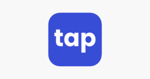 Tap Electric app logo for EV charger management – smart revenue and payment solution for businesses and landlords in the UK.
