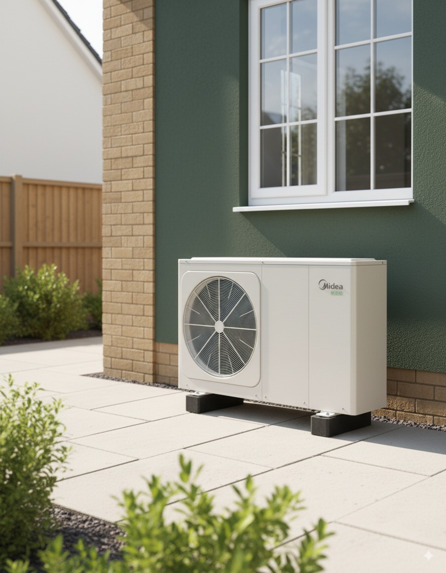 Heat Pump with Solar and Battery