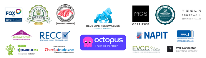 Trustpilot Excellent rating and MCS/NAPIT certification logos